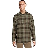 Prana Men's Dolberg Flannel Shirt, Nori
