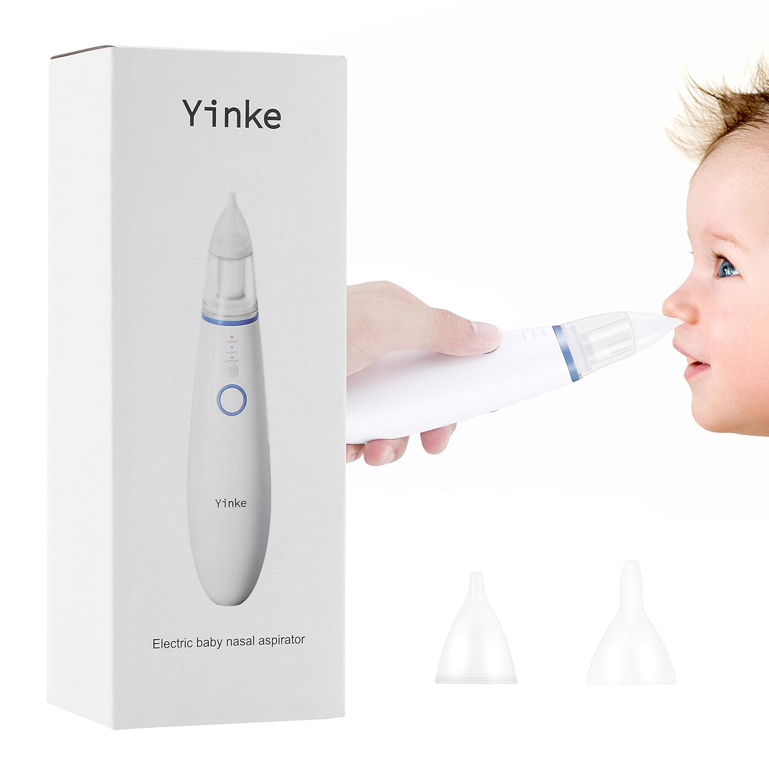 Yinke Rechargeable Baby Nasal Aspirator Electric Baby Nose Sucker