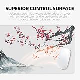 EFISH Japanese Cherry Blossom White Extended Large Mouse Pad 31.5x11.8x0.12 view 4