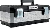 Stanley Galvanised Toolbox with Heavy Duty Metal Latch 23 inch 1-95-619