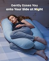 Nuliie Pregnancy Pillow U Shaped Full Body Pillow with Cooling Cover view 4