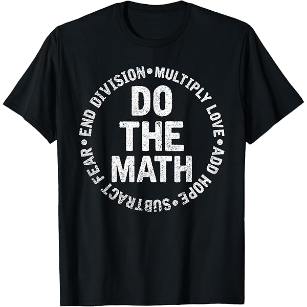 math.tページ Amazon.com: Math The Only Subject That Counts Math T-Shirt