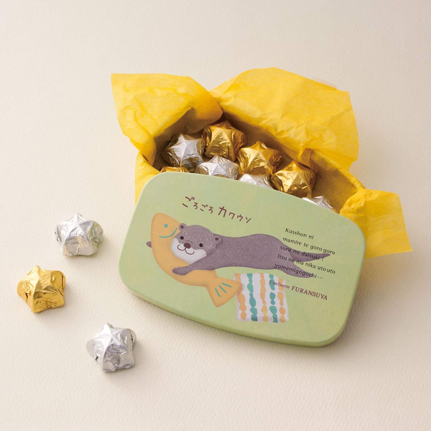 フランス屋製菓 K10ごろごろカワウソ(12個入り)|フランス屋 バレンタイン2021