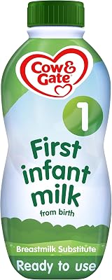 Cow & Gate First Infant Milk Ready to Use Liquid Formula 1 L x4 view 7