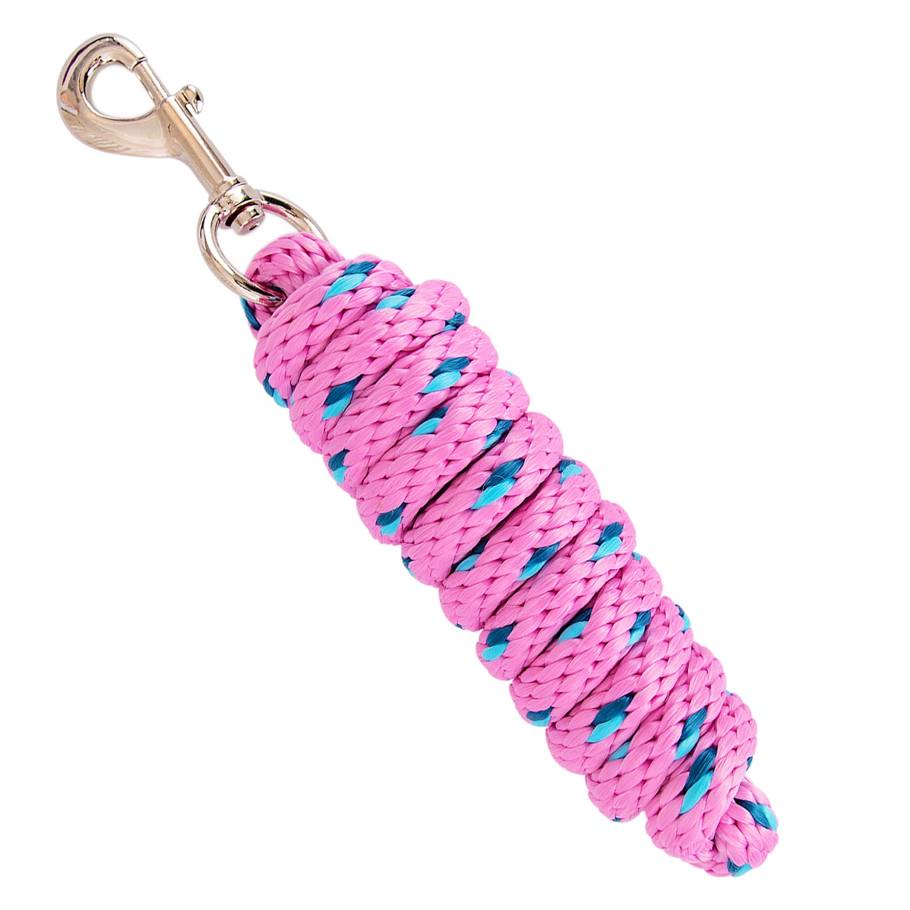 Merauno Lead Rope for Horse, 200 cm, Pink with Carabiner Hook