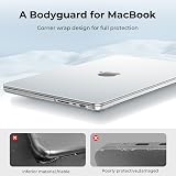 EooCoo Transparent Case for MacBook Pro 14 inch 2021-2026 M Series view 3
