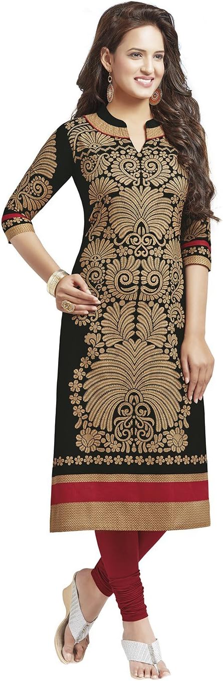 Jevi Prints Women's Unstitched Kurti Material