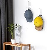 TJ.MOREE Hat Rack Baseball Caps Adhesive 2 Pack Wall Mount Organizer Holder 20 view 5