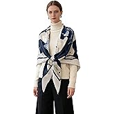 Yesangle Extra-Large Square Scarf 51" Fashion Scarves Shwal Head Cover Scarf Neck Scarves for Women B03