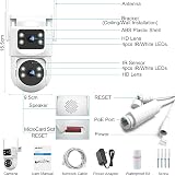 GENBOLT Dual Lens WiFi Security Camera Outdoor 2.4/5GHz PoE PTZ Color Night view 8