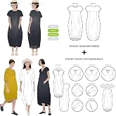 Style Arc Sewing Pattern - Sydney Designer Dress Plus Extension Pack Bundle (Sizes 10-22)
