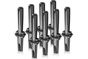 FLK Tech 5/8" Plug Wedges and Feather Shims Concrete Rock Stone Splitter Hand Tools 16mm (8, 5/8")