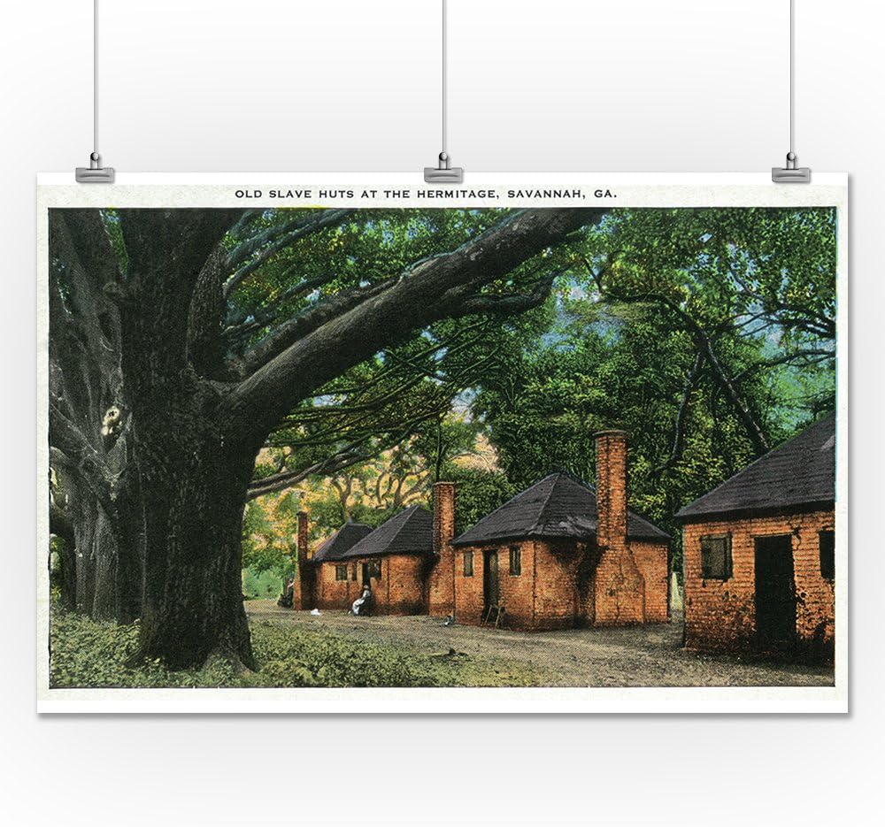 Amazon Com Savannah Georgia View Of The Old Slave Huts At The