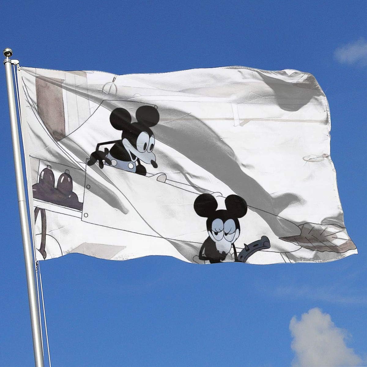 LJIAQI Taschen-Mickey-Mouse-1 Flag 3x5 Ft Single-Sided Printed ...
