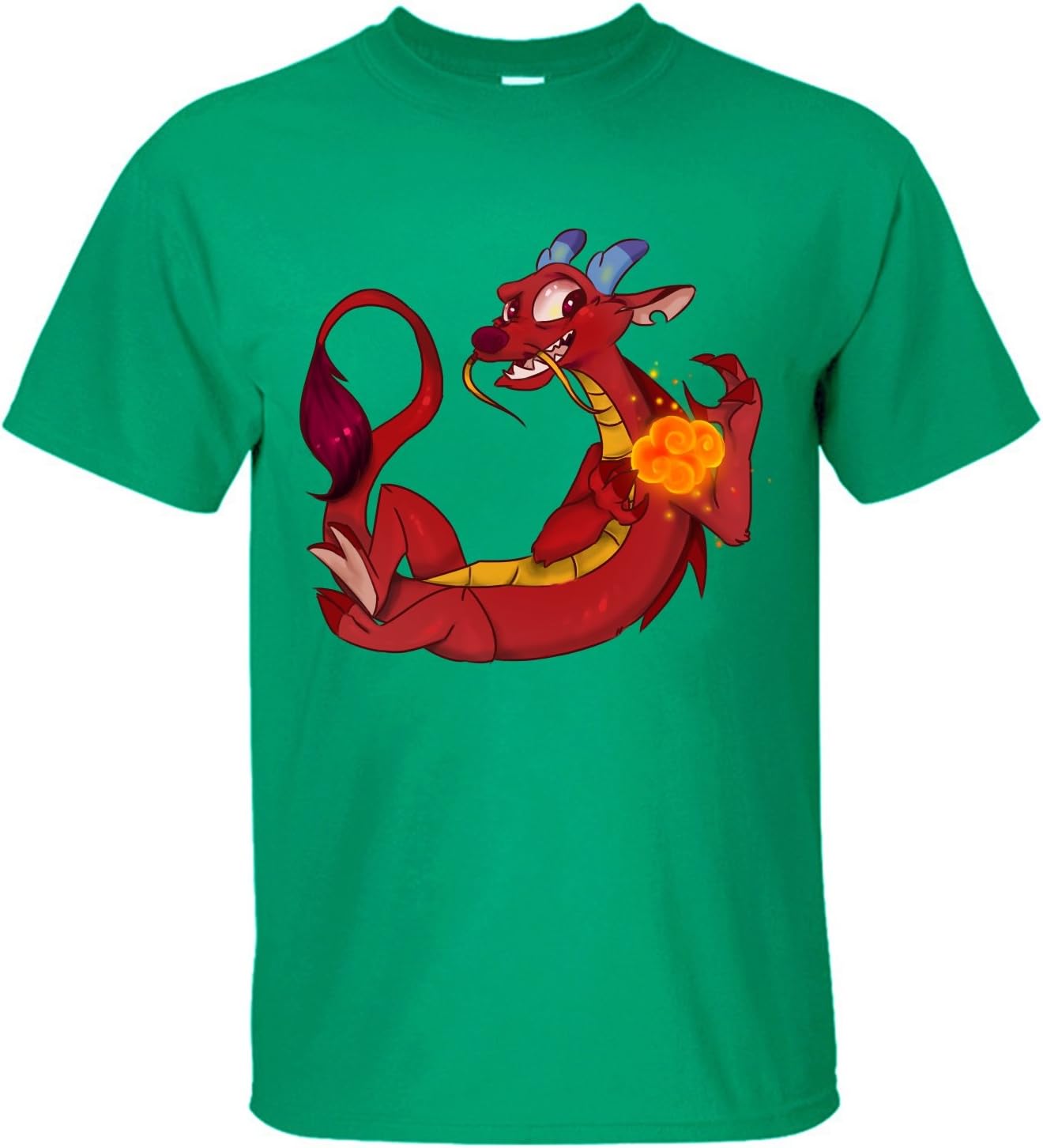 BESTF Men's Mushu Beyond Your Mortal Imagination T-Shirt green M