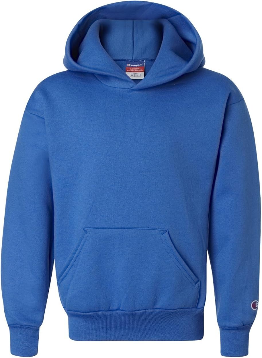 Champion Boys Boys' Big Powerblend Eco Fleece Pullover Hoodie: Clothing