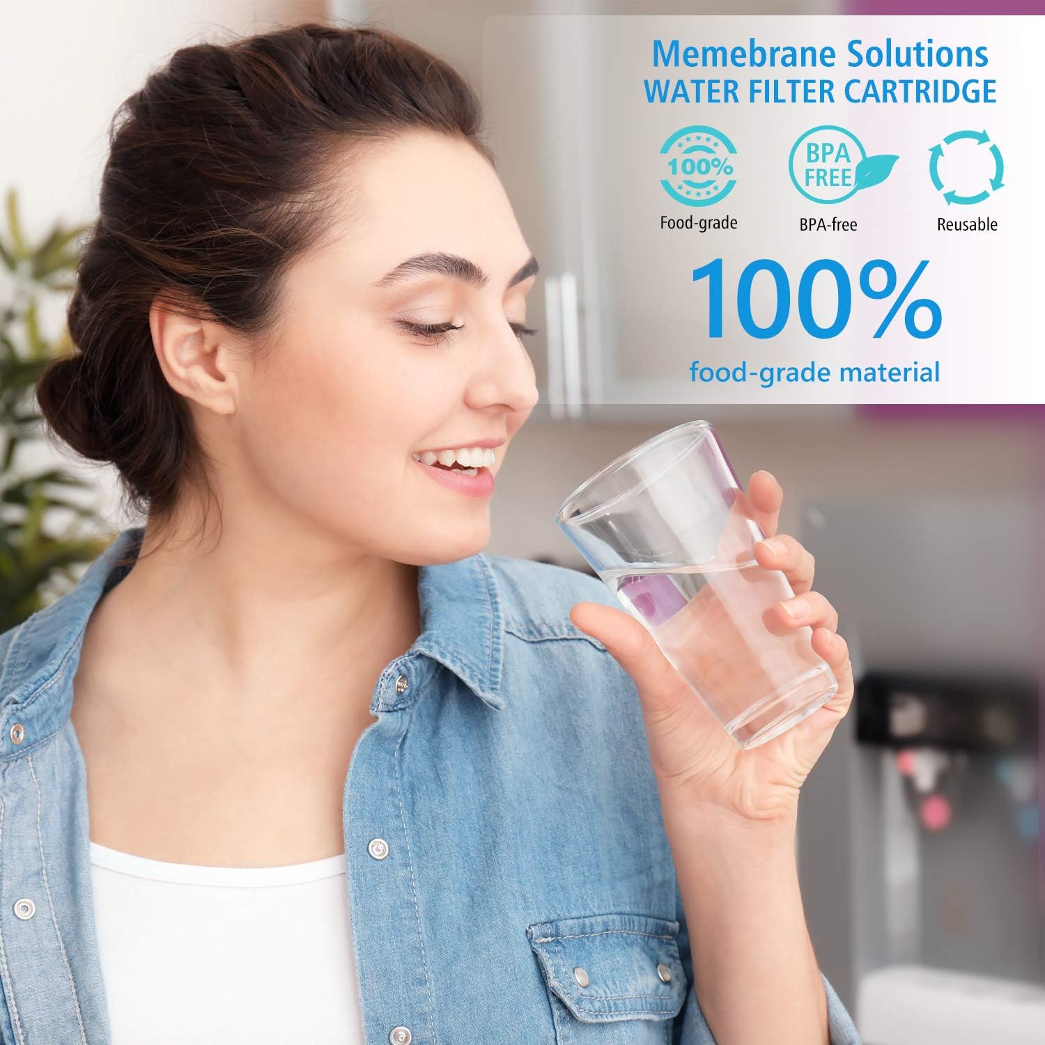 SimPure 3 Stage Dual Countertop Water Filter with Carbon Block and Ceramic Cartridge, Water Purifier Filtration System Removes 99.99% Harmful Contaminants for Healthier Water, 304 Stainless Steel: Home & Kitchen