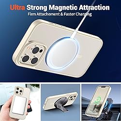 SUPFINE Magnetic for iPhone 13 Pro Case