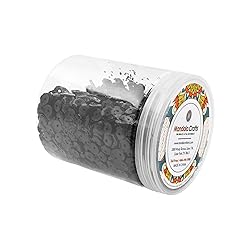Mandala Crafts 20000 Black Sequins for Crafts DIY