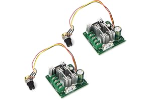 RioRand Upgraded 6V-90V 15A DC Motor PWM Speed Controller 2PCS