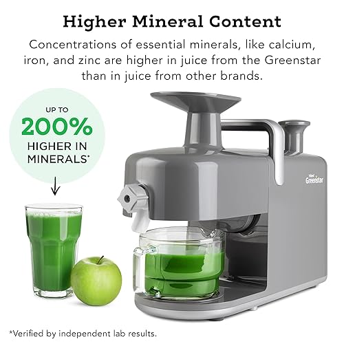 Tribest Greenstar GS5 All Stainless Steel Twin Gear Cold Press