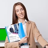 Thboxes 14 Pack A4 Punched Plastic Wallets Expandable Folders 7 Colors view 7