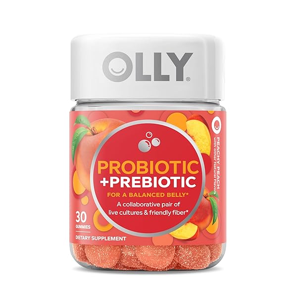 OLLY PROBIOTIC + PREBIOTIC GUMMY, DIGESTIVE SUPPORT AND...