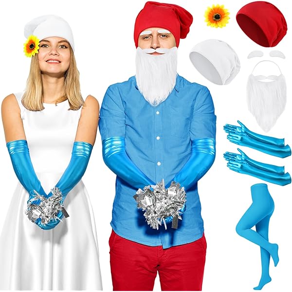 Amazon.com: Fun Costumes The Smurfs Women's Smurfette Vintage 80s 90s TV  Show Character Cosplay Outfit Blue XS : Clothing, Shoes & Jewelry