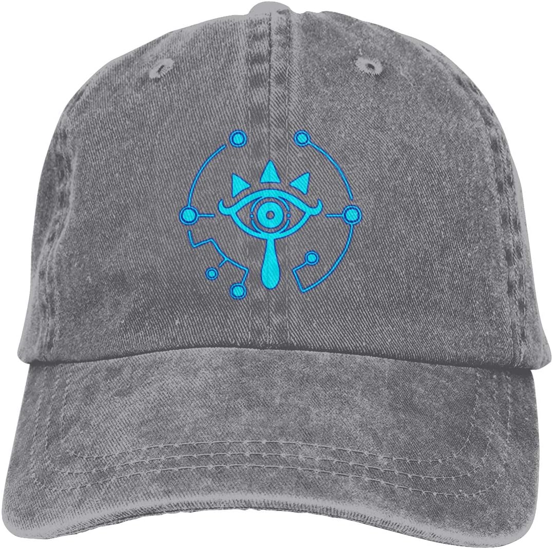 Seuriamin Sheikah Slate Legend of Zelda Breath of The Wild Men's&Womens Unisex Comfortable Caps with Adjustable Strap