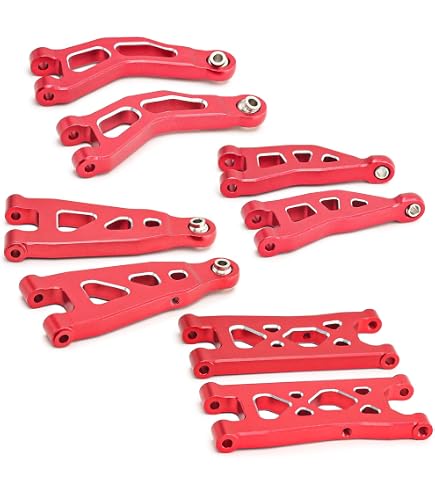 Blocco Sterzo Anteriore In Alluminio 7075 Per ARRMA 1/14 Mojave Grom &ndash; Cuscinetto Rinforzato