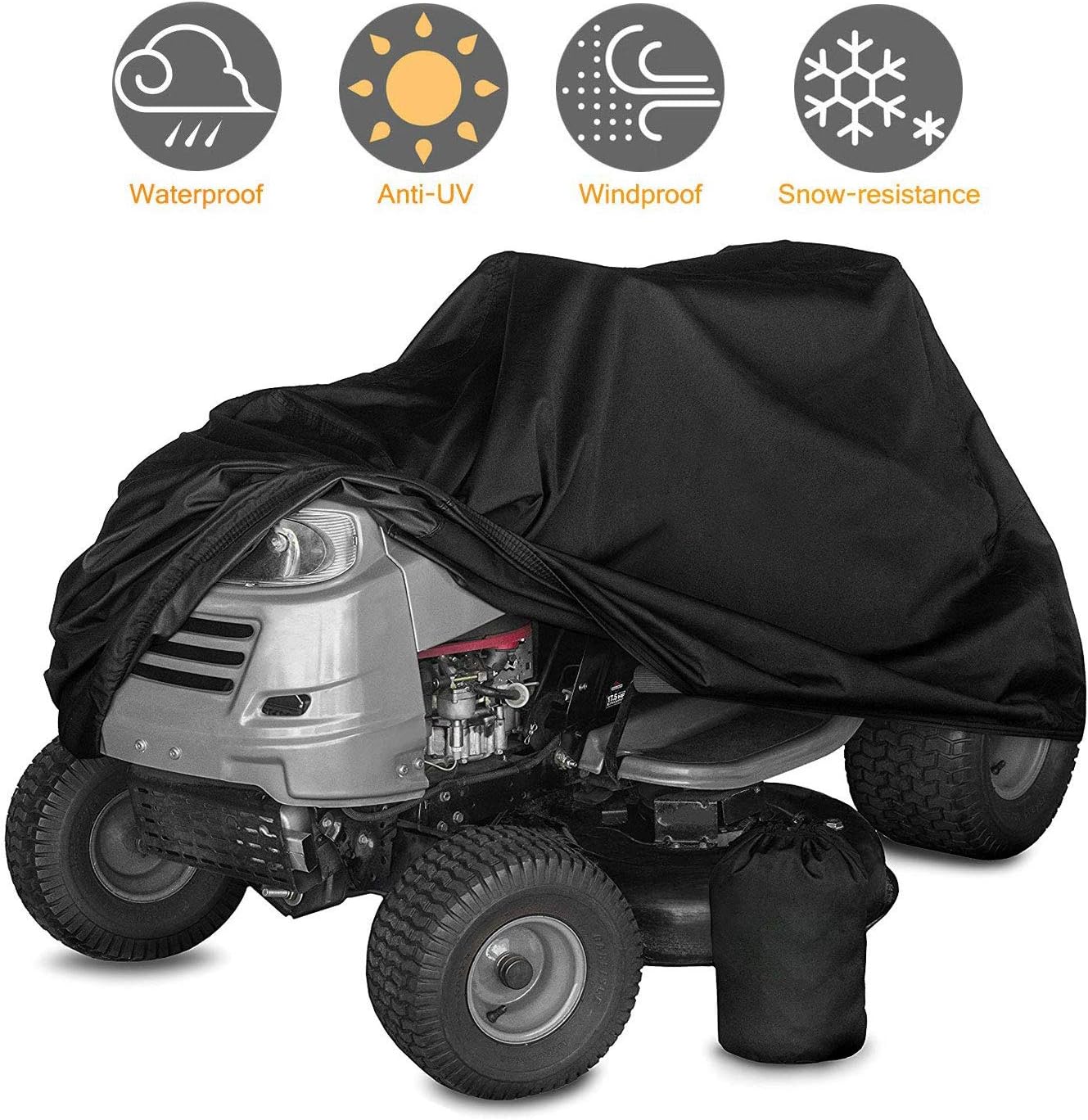 Best Riding Lawn Mower With Bags Cover