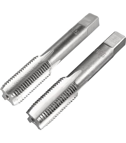 Taraud M12 X 1,25 Mm HSS + Filière Ronde - Filetage à Droite Fin - Acier Rapide