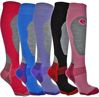 i-Smalls Ski Socken Lot von 4 Thermal High Performance Frauen