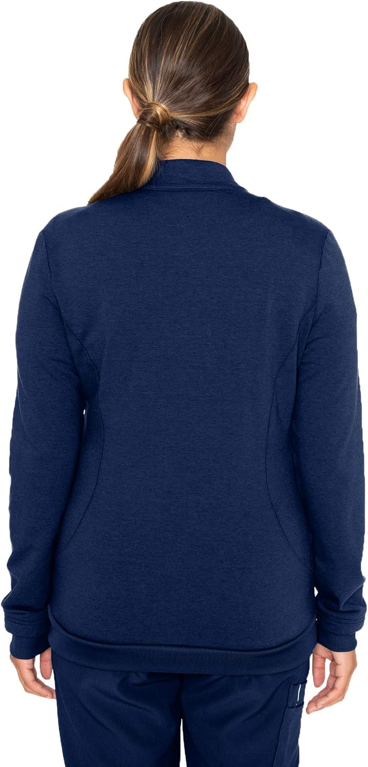 Skechers Vitality by Barco Women’s Element Full-Zip Scrub Jacket: Clothing