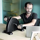 himaly Mini Exercise Bike Pedal Exerciser with LCD & Adjustable Resistance view 6