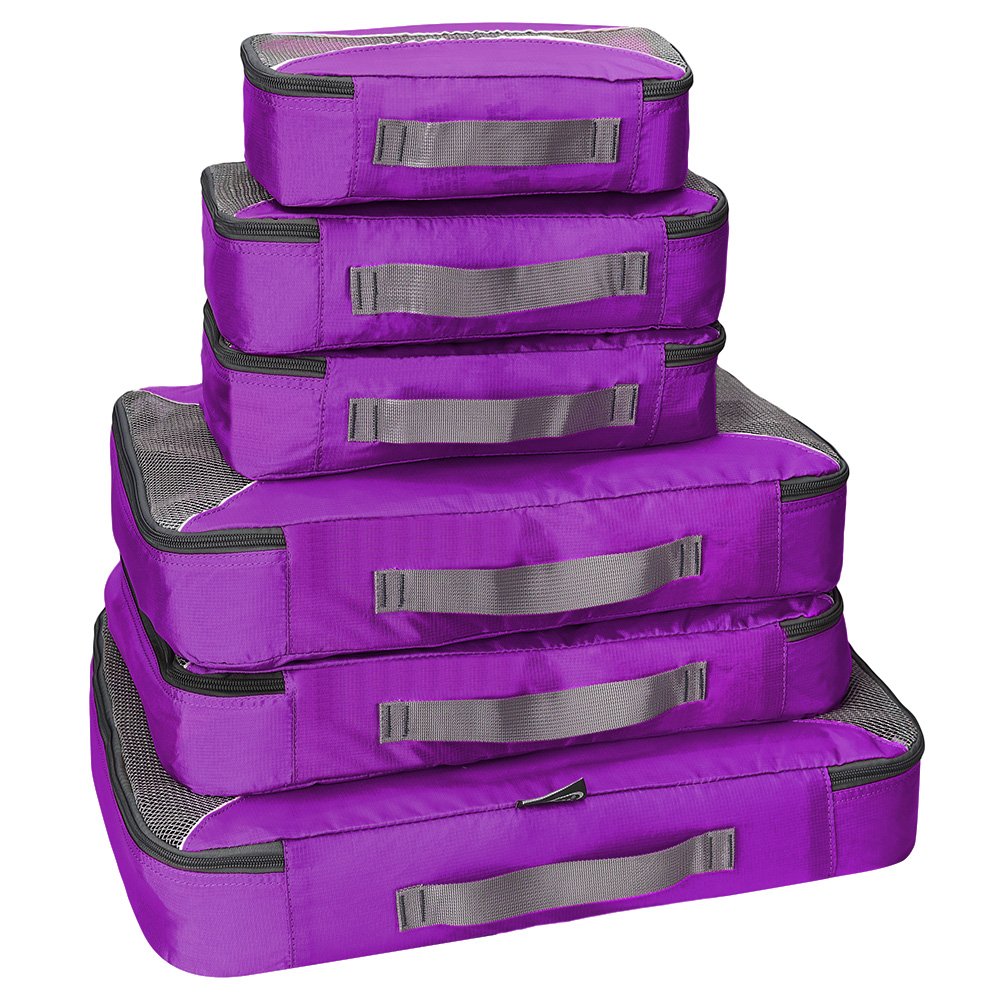 G4Free Packing Cubes 6pcs Set Travel Accessories Organizers