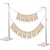 Josmimic 2 Pack Purse Holder Handbag Display Stand: Silver Hanger Rack for Bags, Purses, and Wreath, Adjustable Hook Stand for Tabletop, Closet, and Retail Use for Vendors