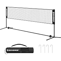 SONGMICSPortable Badminton Volleyball Tennis Pickleball Net for Backyard Park