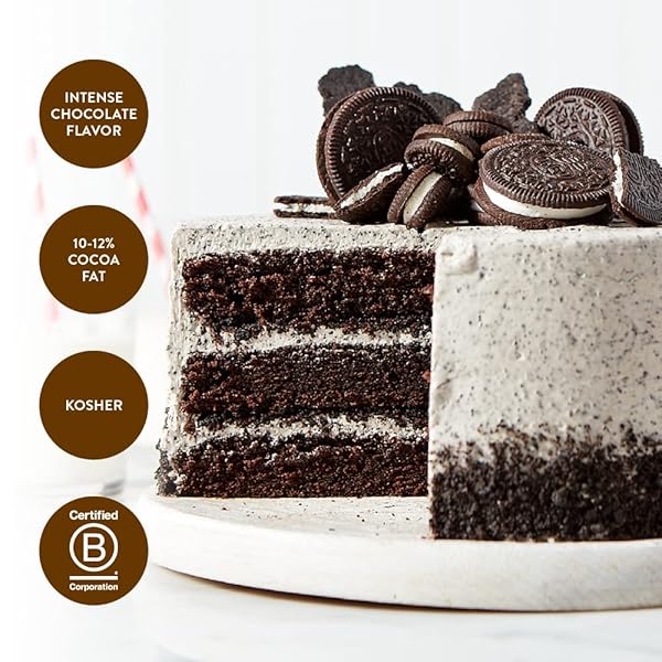 KING ARTHUR BLACK COCOA: DUTCH PROCESSED COCOA POWDER FOR BAKING – INTENSE DARK CHOCOLATE FLAVOR, UNSWEETENED, PERFECT FOR CAKES, COOKIES & FROSTING – 14 OZ RESEALABLE BAG