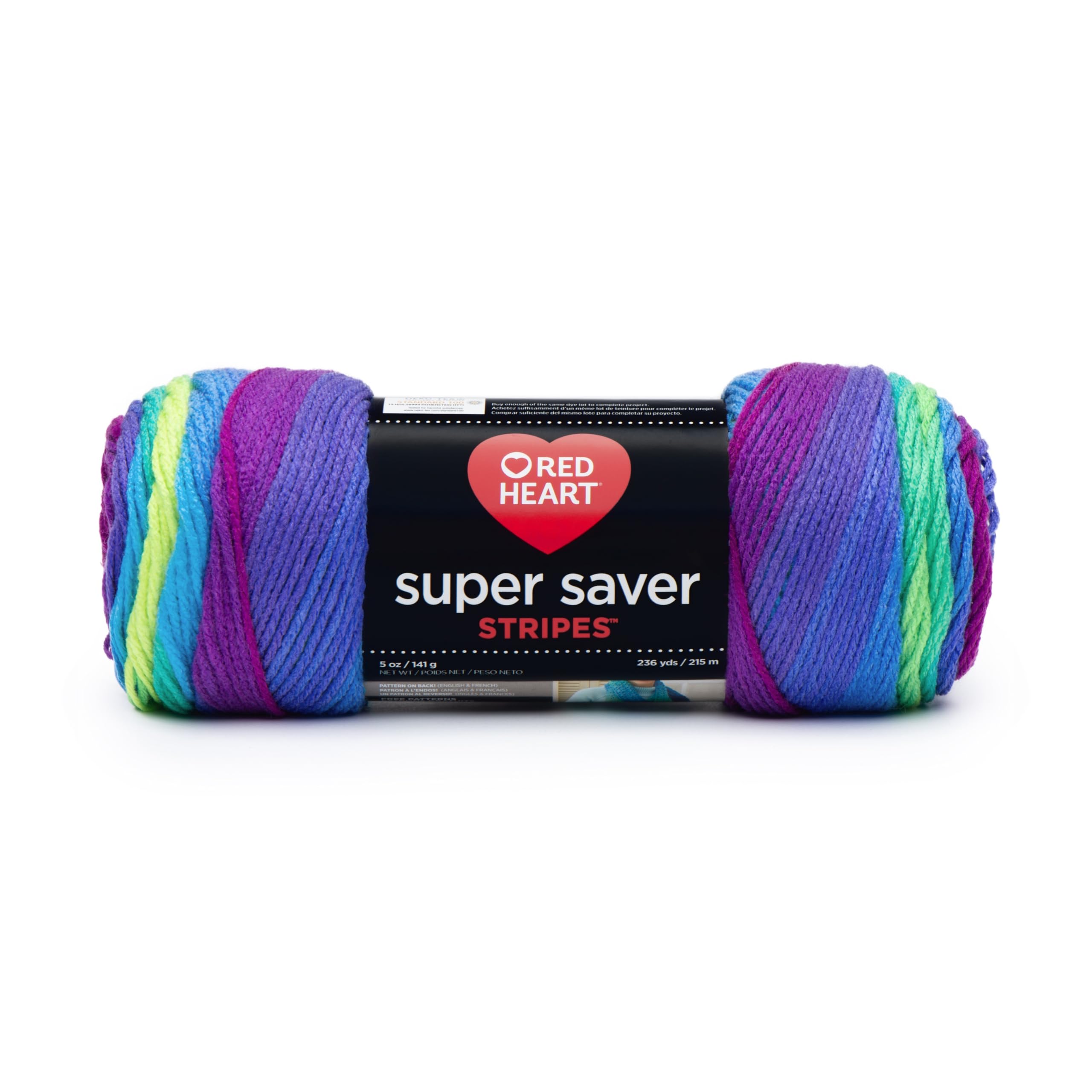 Red Heart Coats Yarn E300.4968 Super Saver Yarn, Multi-Colour