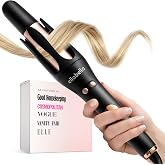 ELLA BELLA&reg; Automatic Rotating Curling Iron, Auto Hair Curler for Long Hair | Easy to Use - Digital Display for Accurate Temperature Control. Transform Your Look in Seconds, Ideal for Longer Hair