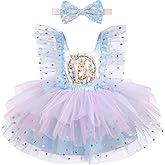 Toddler Baby Girls St Patrick's Day Easter Princess Dress with Headband Birthday Cake Smash Photo Shoot