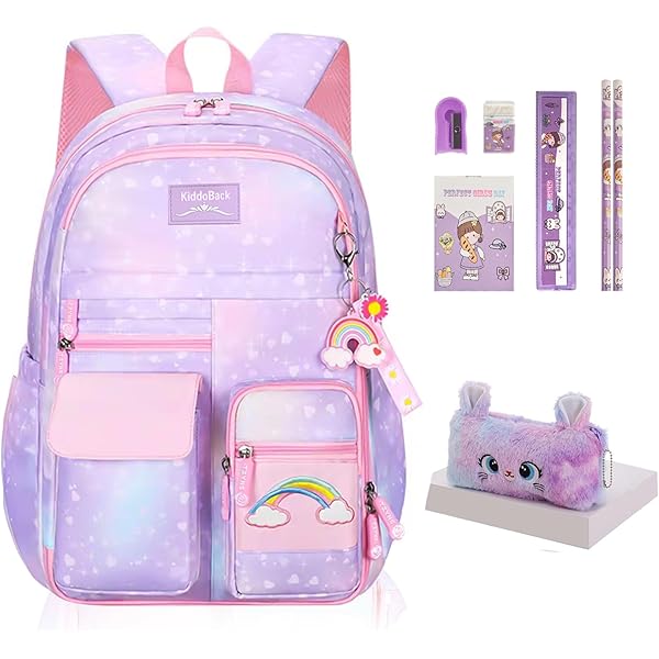 Easygdp Cartoon Sushi Backpack For Boys And Girls With Lunch Box Pencil Bag Set 3 In 1 Teens Printed School Bag - View #11