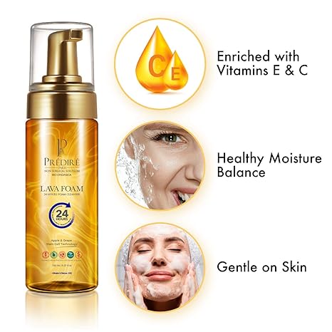 predire foam facial cleanser