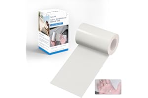 TIANLDD Clear Waterproof Vinyl Repair Tape for Boat Covers,Tents,Tarp,RV Awning，Fabric Repair Tape-3.3IN x 15FT
