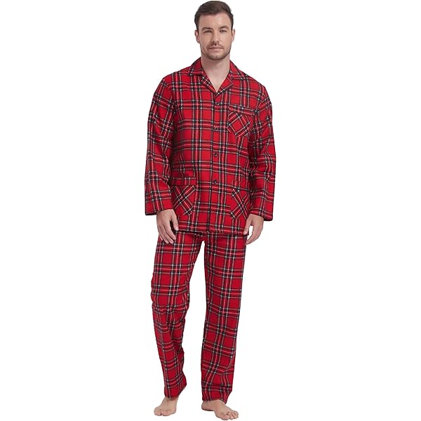 CafePress 'Better Half' Couples Men's Pajama Set - 100% Cotton Comfy Sleepwear