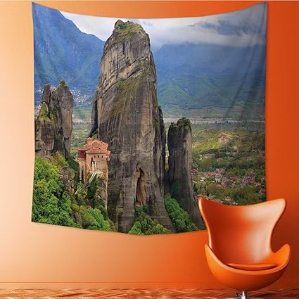 Amazon Com Muyindo Print Decorative Throw Fabric Tapestry Wall