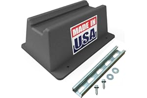 8 Pack Improved BULLKE Rooftop Pipe Support with Hardware | 11.75 inches x 8 inches | 1000 lbs Capacity | UV Resistant Strongest and Most Durable