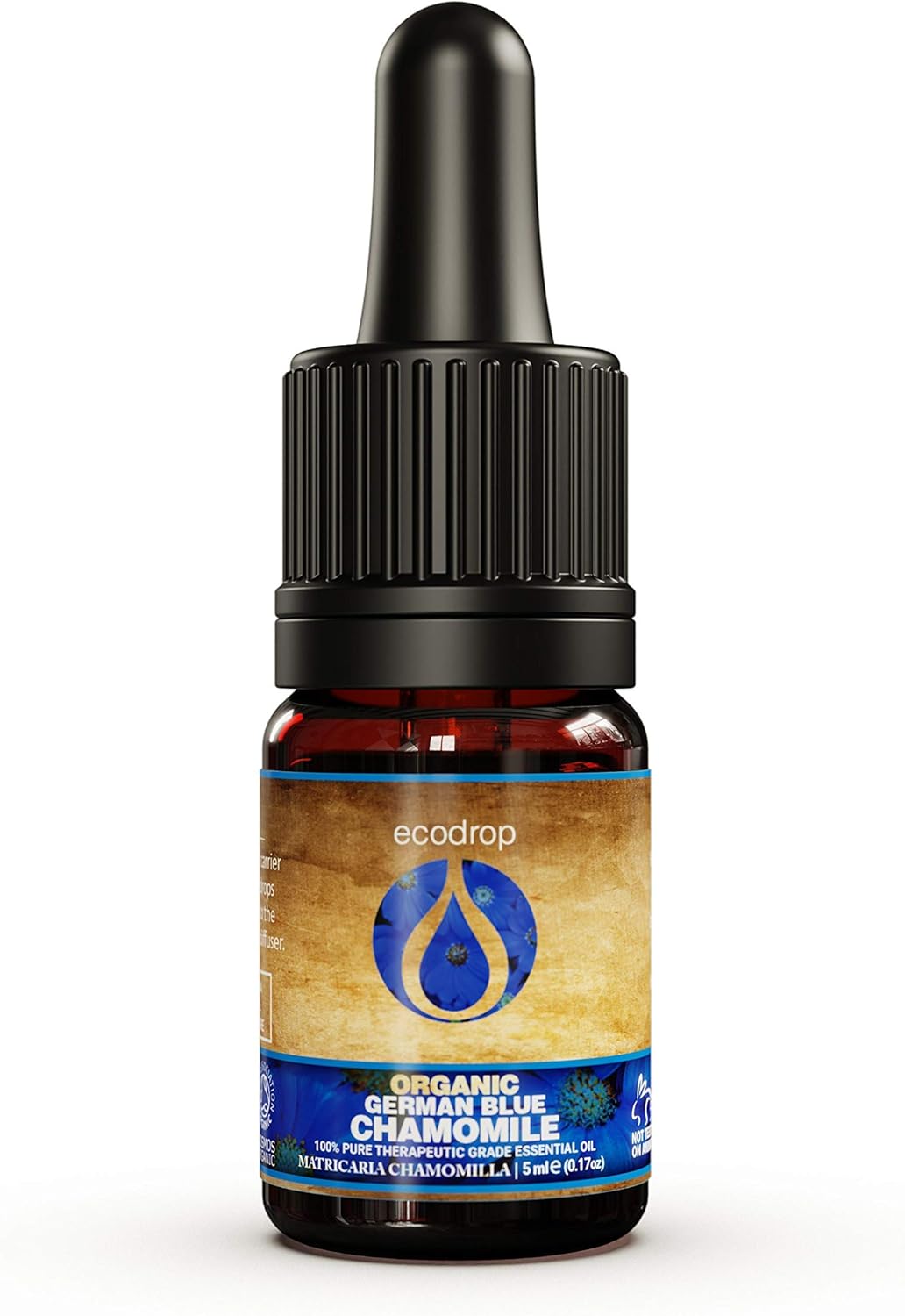 Ecodrop German Chamomile Essential Oil - 5ml, Brown, 5 ml (Pack of 1)