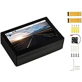 waveshare 4.3inch DSI LCD Capacitive Touch Display with Protection Case for Raspberry Pi 4 B,800&times;480 Resolution IPS Screen Wide Angle,MIPI DSI Interface